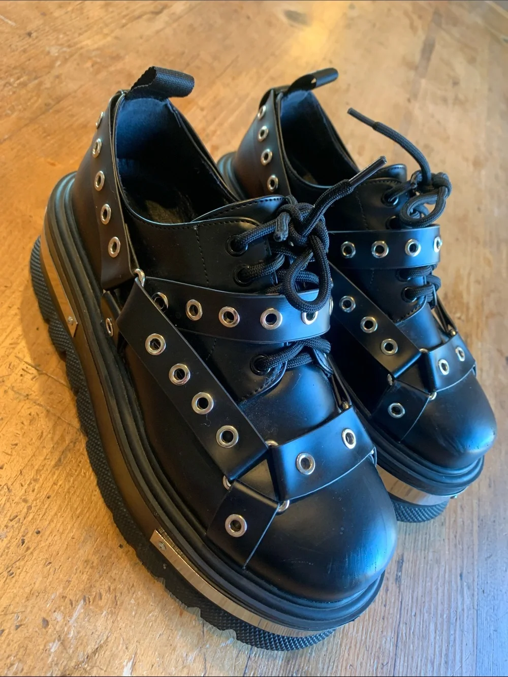 Koi Footwear black studded